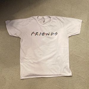 White FRIENDS tee shirt